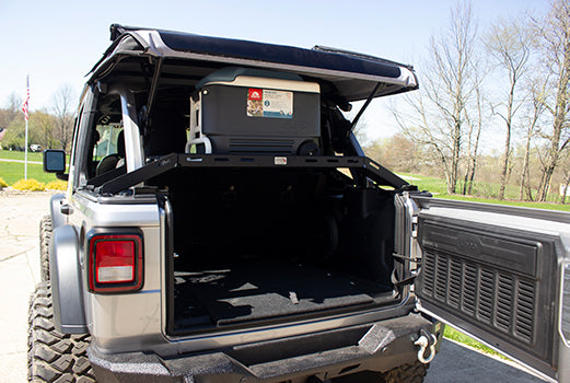 Fishbone Offroad FB25113 Jeep JL Interior Storage Rack 18-Pres Wrangler JL Fishbone Offroad - Truck Part Superstore