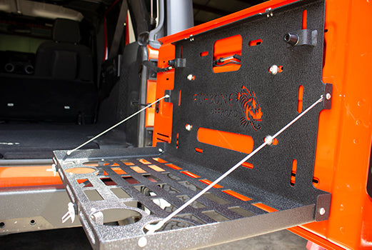 Fishbone Offroad FB25137 Jeep JK Tailgate Table 07-18 Wrangler JK Fishbone Offroad - Truck Part Superstore