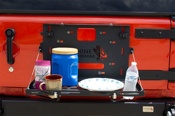 Fishbone Offroad FB25137 Jeep JK Tailgate Table 07-18 Wrangler JK Fishbone Offroad - Truck Part Superstore