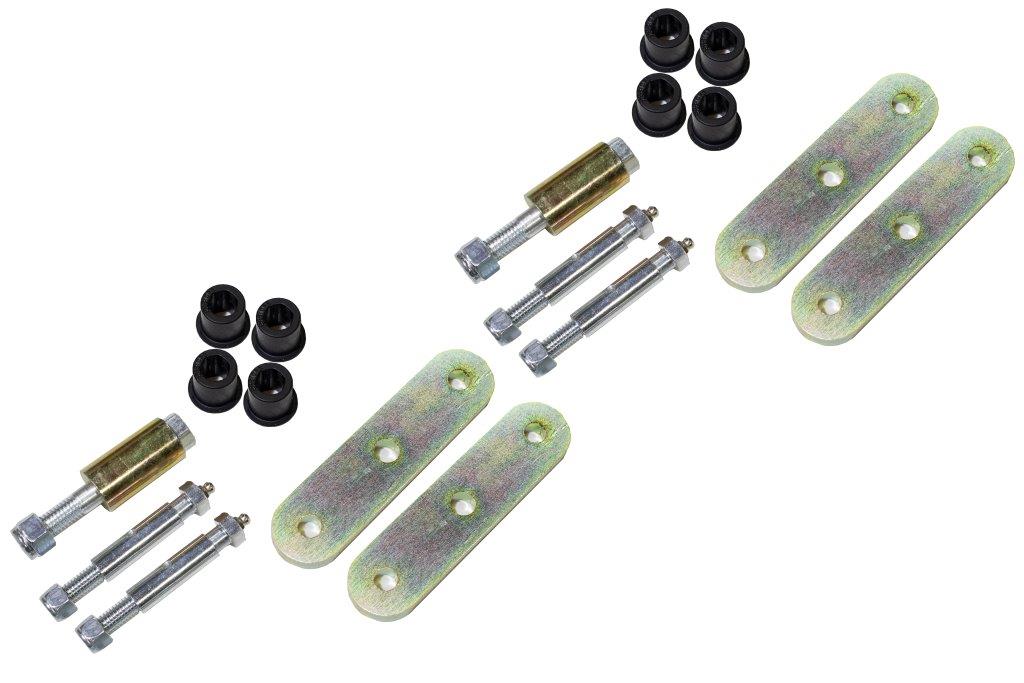 Fishbone Offroad FB27222 Front or Rear Greaseable Shackles For 46-75 Jeep CJ-5 Fishbone Offroad - Truck Part Superstore