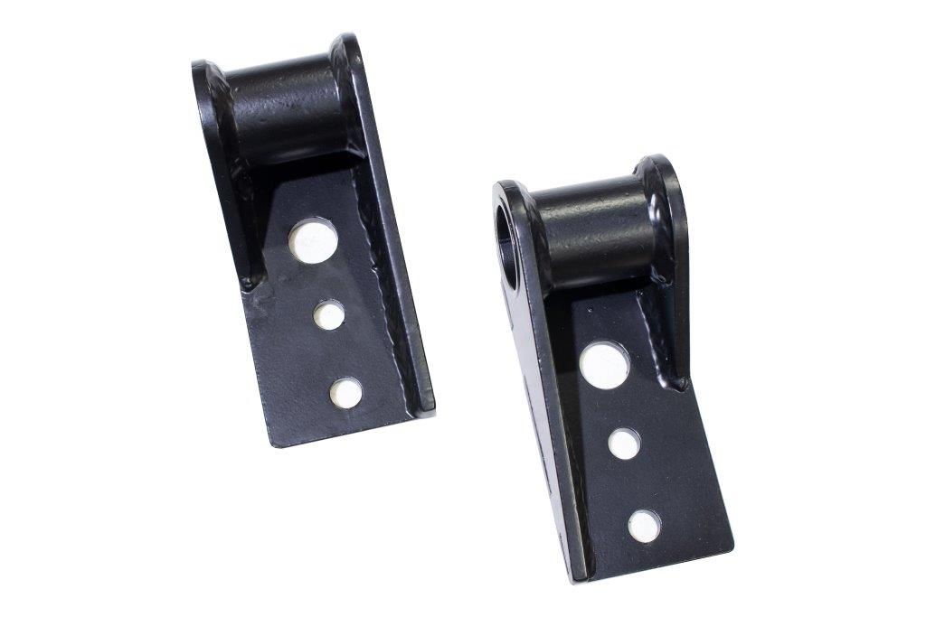 Fishbone Offroad FB27224 Jeep CJ Front Spring Shackle Hanger for 76-86 Jeep CJ with 2.5 Inch Springs Fishbone Offroad - Truck Part Superstore