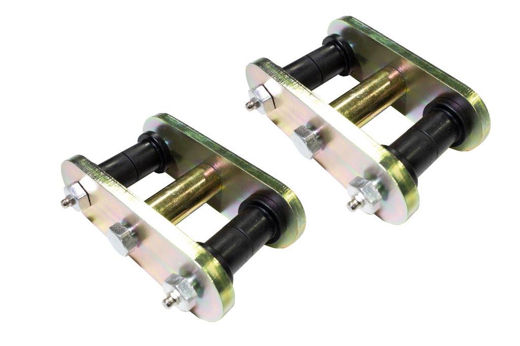 Fishbone Offroad FB27225 Front Greasable Shackles 76-86 Jeep CJ-7 Fishbone Offroad - Truck Part Superstore