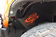 Fishbone Offroad FB31117 Jeep JK Inner Fender Accent Plate 07-18 Wrangler JK Fishbone Offroad - Truck Part Superstore