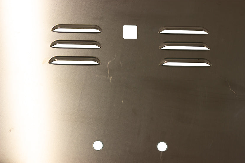 Fishbone Offroad FB31125 Jeep TJ Hood Louver Raw Unpainted 03-06 Wrangler TJ Fishbone Offroad - Truck Part Superstore