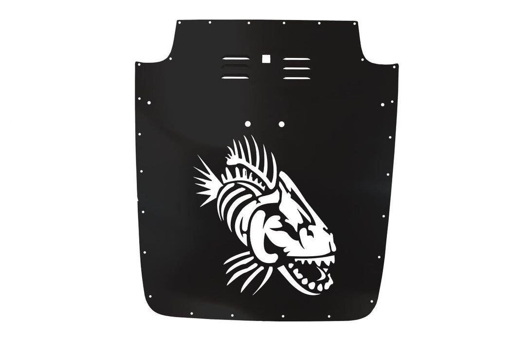 Fishbone Offroad FB31131 Jeep TJ Hood Louver 97-02 Jeep Wrangler Black Fishbone Offroad - Truck Part Superstore