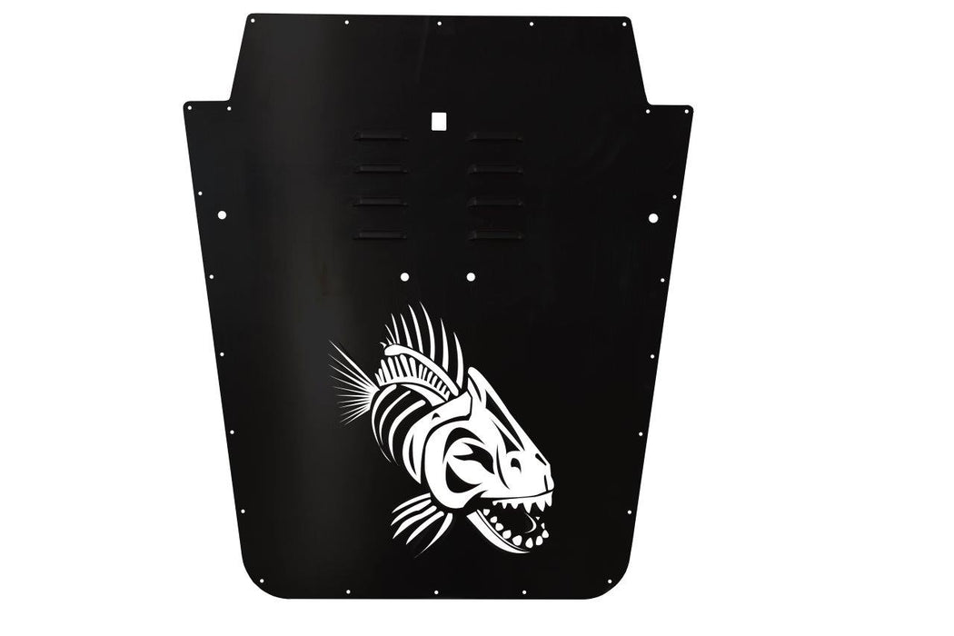 Fishbone Offroad FB31133 Jeep JK Hood Louver 07-12 Wranger JK Black Fishbone Offroad - Truck Part Superstore