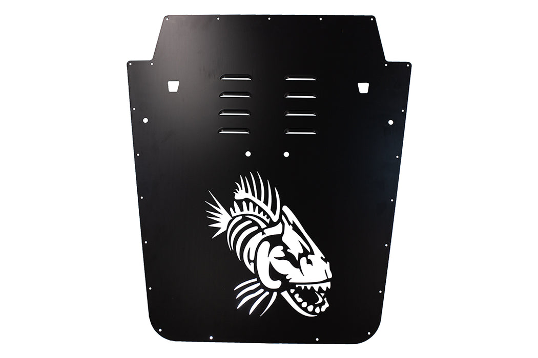 Fishbone Offroad FB31134 Jeep JK Hood Louver 13-18 Wranger JK Black Fishbone Offroad - Truck Part Superstore