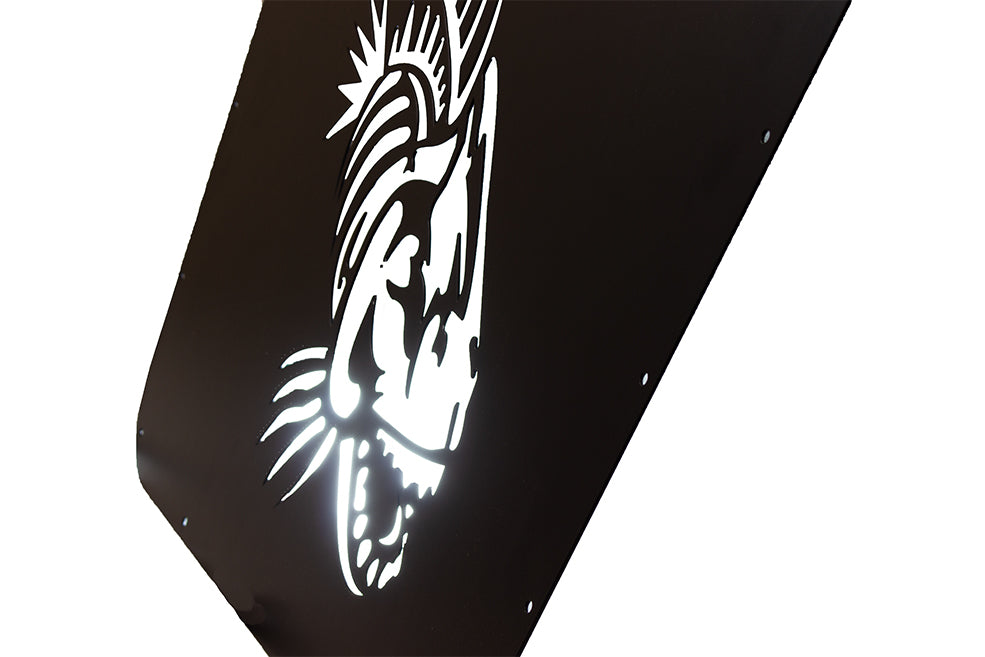 Fishbone Offroad FB31134 Jeep JK Hood Louver 13-18 Wranger JK Black Fishbone Offroad - Truck Part Superstore