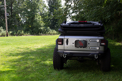 Fishbone Offroad FB31264 Jeep JL Backside Plate 18-Present Wrangler JL 2 Door Fishbone Offroad - Truck Part Superstore