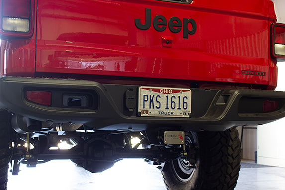 Fishbone Offroad FB32096 Hitch Cover For 2 Inch Hitch Black Powdercoated Steel Fishbone Offroad - Truck Part Superstore