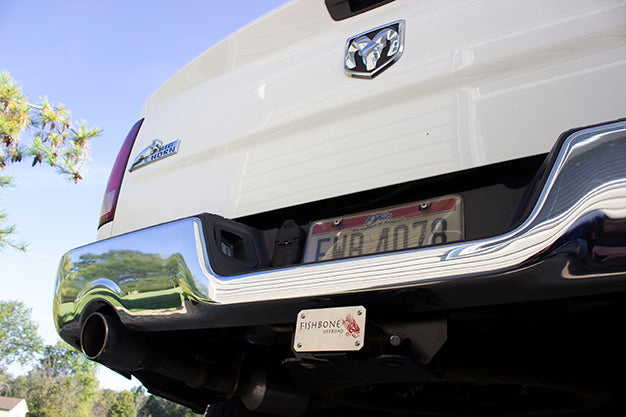 Fishbone Offroad FB32096 Hitch Cover For 2 Inch Hitch Black Powdercoated Steel Fishbone Offroad - Truck Part Superstore