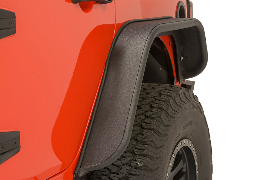 Fishbone Offroad FB33006 Jeep JK Tube Fenders 07-18 Wrangler JK Front/Rear Set Of 4 Aluminum Black Textured Powdercoat Fishbone Offroad - Truck Part Superstore