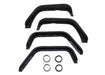 Fishbone Offroad FB33006 Jeep JK Tube Fenders 07-18 Wrangler JK Front/Rear Set Of 4 Aluminum Black Textured Powdercoat Fishbone Offroad - Truck Part Superstore