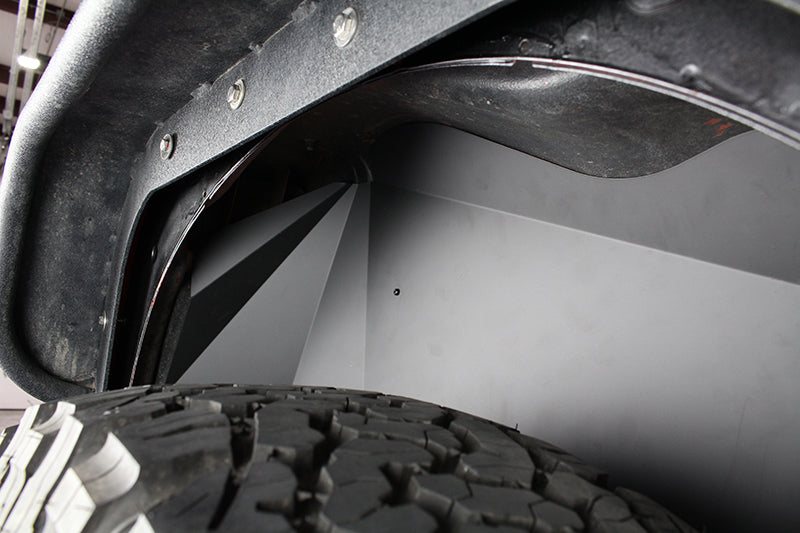 Fishbone Offroad FB33007 Jeep JK Inner Fenders 07-18 Wrangler JK Front/Rear Set Of 4 Aluminum Black Powdercoat Fishbone Offroad - Truck Part Superstore