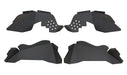 Fishbone Offroad FB33007 Jeep JK Inner Fenders 07-18 Wrangler JK Front/Rear Set Of 4 Aluminum Black Powdercoat Fishbone Offroad - Truck Part Superstore