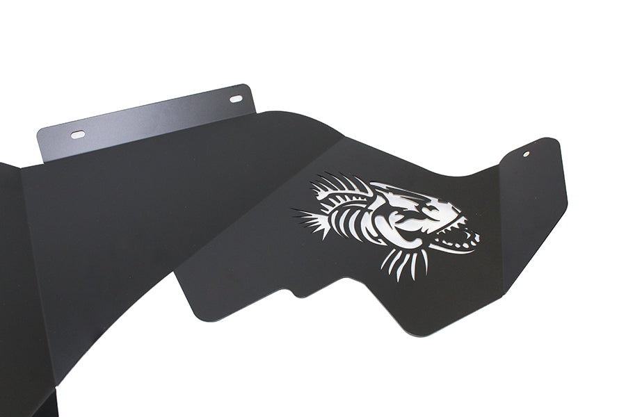 Fishbone Offroad FB33073 Jeep JK Logo Aluminum Inner Fenders 07-18 Wrangler JK Black Powdercoat Fishbone Offroad - Truck Part Superstore