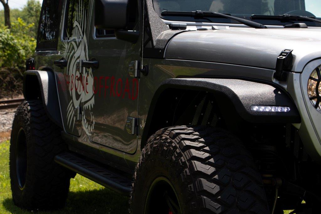 Fishbone Offroad FB33145R Gladiator Rear Fenders Elite Aluminum For 20-Pres Jeep Gladitor Fishbone - Truck Part Superstore