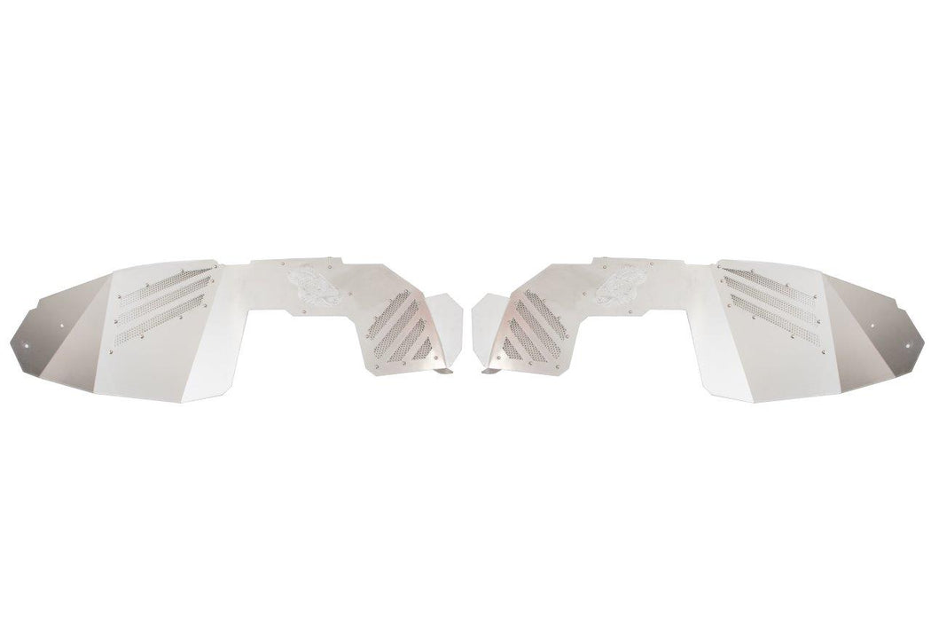 Fishbone Offroad FB33192F Wrangler/Gladiator Front Inner Fenders For 18-Up Wrangler/Gladiator Raw Fishbone - Truck Part Superstore