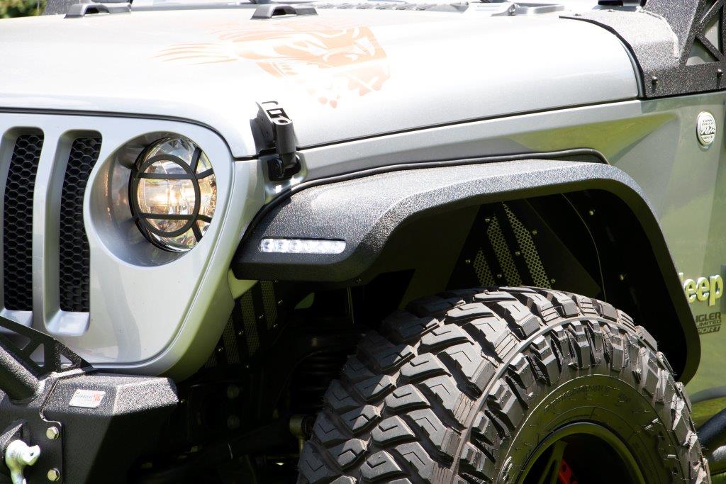Fishbone Offroad FB33195F Jeep Front Fenders Elite Aluminum for 18-Pres Wrangler JL/Gladiator Fishbone - Truck Part Superstore