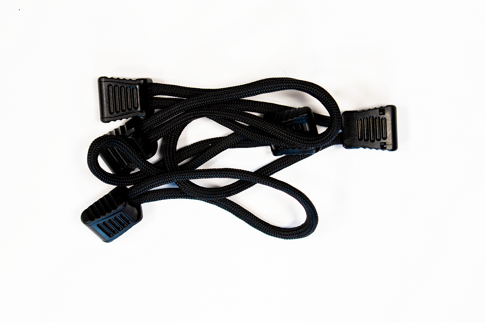 Fishbone Offroad FB51279-B Paracord Zipper Pulls 5 Pcs Black Fishbone Offroad - Truck Part Superstore
