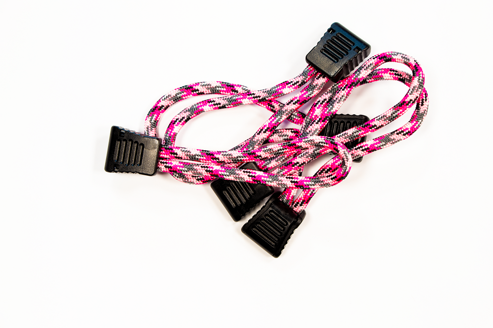 Fishbone Offroad FB51279-I Paracord Zipper Pulls 5 Pcs Pink Camo Fishbone Offroad - Truck Part Superstore