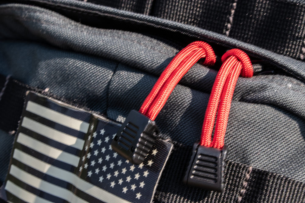 Fishbone Offroad FB51279-T Paracord Zipper Pulls 5 Pcs Navy Fishbone Offroad - Truck Part Superstore