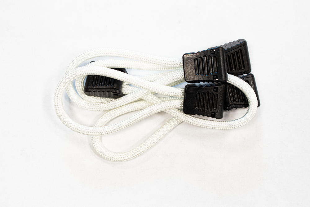 Fishbone Offroad FB51279-W Paracord Zipper Pulls 5 Pcs White Fishbone Offroad - Truck Part Superstore