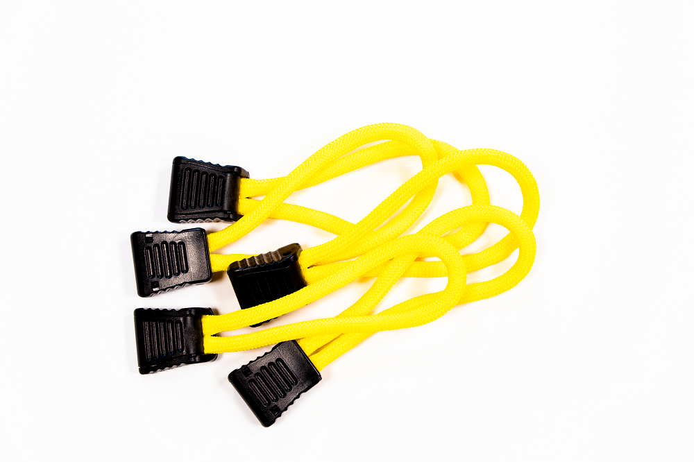 Fishbone Offroad FB51279-Y Paracord Zipper Pulls 5 Pcs Yellow Fishbone Offroad - Truck Part Superstore