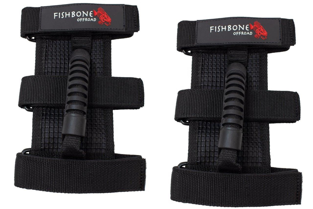 Fishbone Offroad FB55153 Grab Handles with Three Straps Fishbone Offroad - Truck Part Superstore