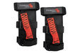 Fishbone Offroad FB55280 Paracord Grab Handles w/Three Straps Red Fishbone Offroad - Truck Part Superstore