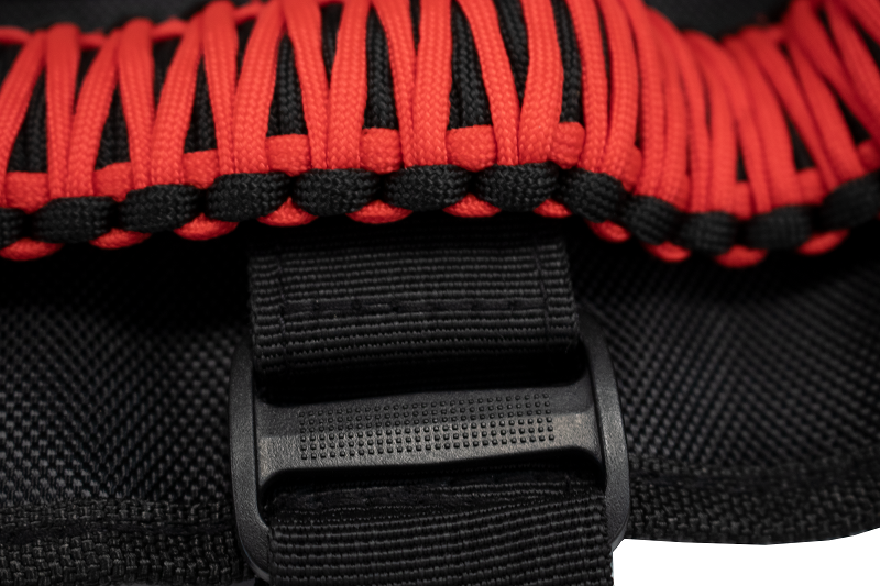 Fishbone Offroad FB55280 Paracord Grab Handles w/Three Straps Red Fishbone Offroad - Truck Part Superstore