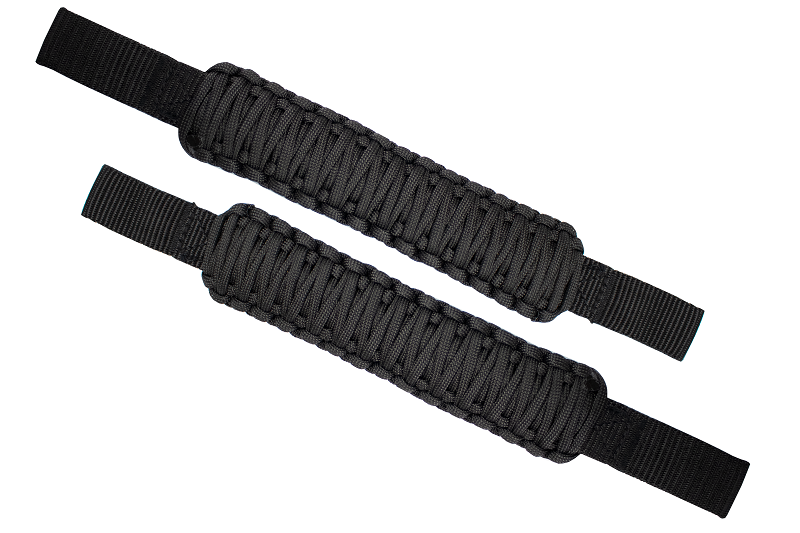 Fishbone Offroad FB55281 Head Rest Paracord Grab Handles Black Fishbone Offroad - Truck Part Superstore