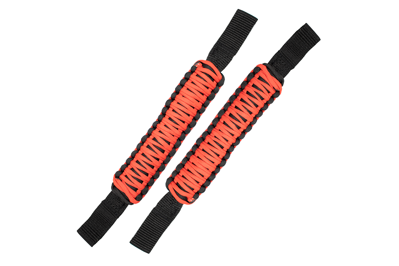 Fishbone Offroad FB55282 Head Rest Paracord Grab Handles Red Fishbone Offroad - Truck Part Superstore