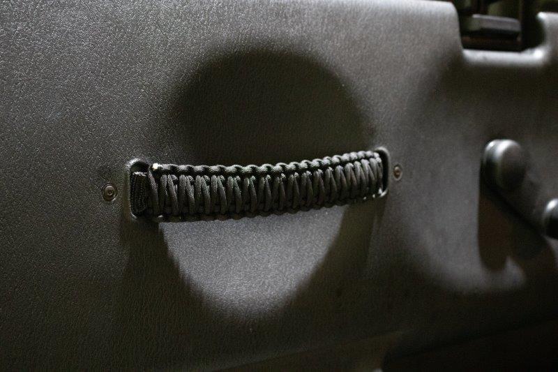 Fishbone Offroad FB55285 Wrangler Paracord Door Handles Black for 97-06 Jeep Wrangler Fishbone - Truck Part Superstore