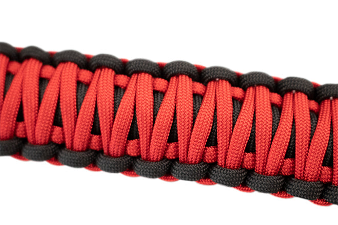 Fishbone Offroad FB55286 Wrangler Paracord Door Handles Black/Red for 97-06 Jeep Wrangler Fishbone - Truck Part Superstore