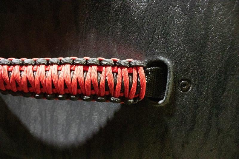 Fishbone Offroad FB55286 Wrangler Paracord Door Handles Black/Red for 97-06 Jeep Wrangler Fishbone - Truck Part Superstore
