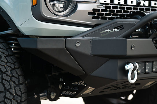 DV8 Offroad FBBR-02 2021-22 Ford Bronco FS-15 Series Winch Front Bumper DV8 Offroad - Truck Part Superstore