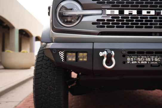 DV8 Offroad FBBR-03 2021-22 Ford Bronco OE Plus Series Front Bumper DV8 Offroad - Truck Part Superstore