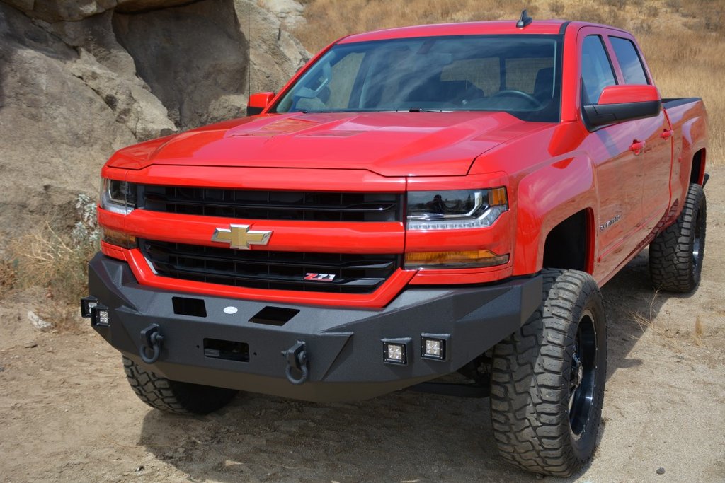 DV8 Offroad FBCS1-05 Silverado 1500 Front Bumper 16-18 Chevrolet Silverado 1500 DV8 Offroad - Truck Part Superstore