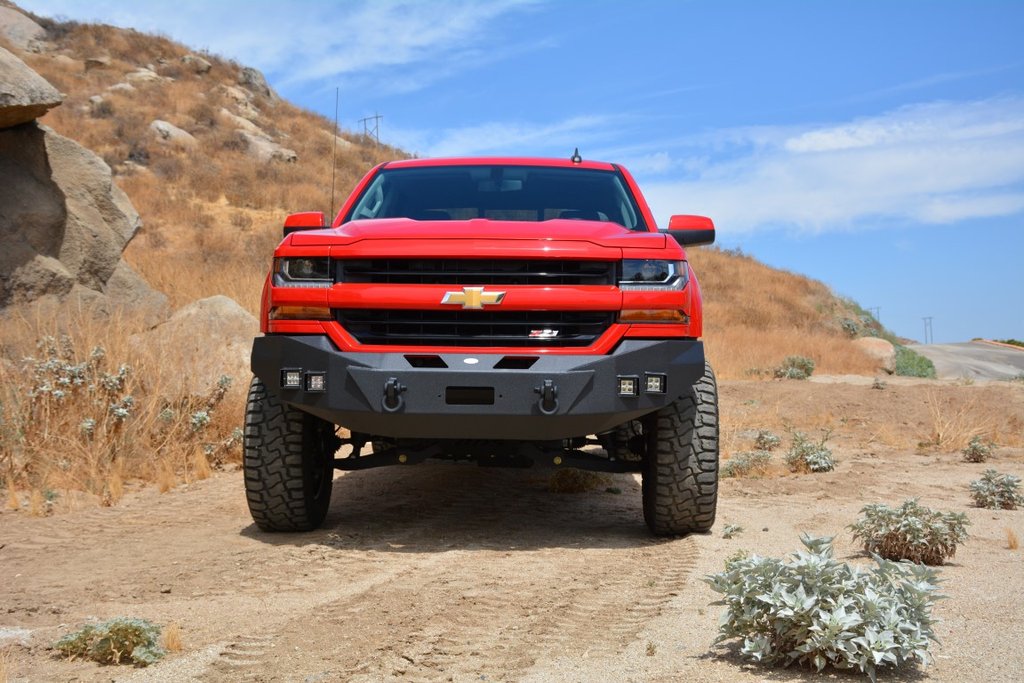 DV8 Offroad FBCS1-05 Silverado 1500 Front Bumper 16-18 Chevrolet Silverado 1500 DV8 Offroad - Truck Part Superstore