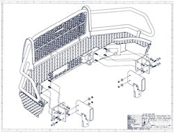 Ranch Hand FBD105BLRS Sport Series Winch Ready Front Bumper - Truck Part Superstore