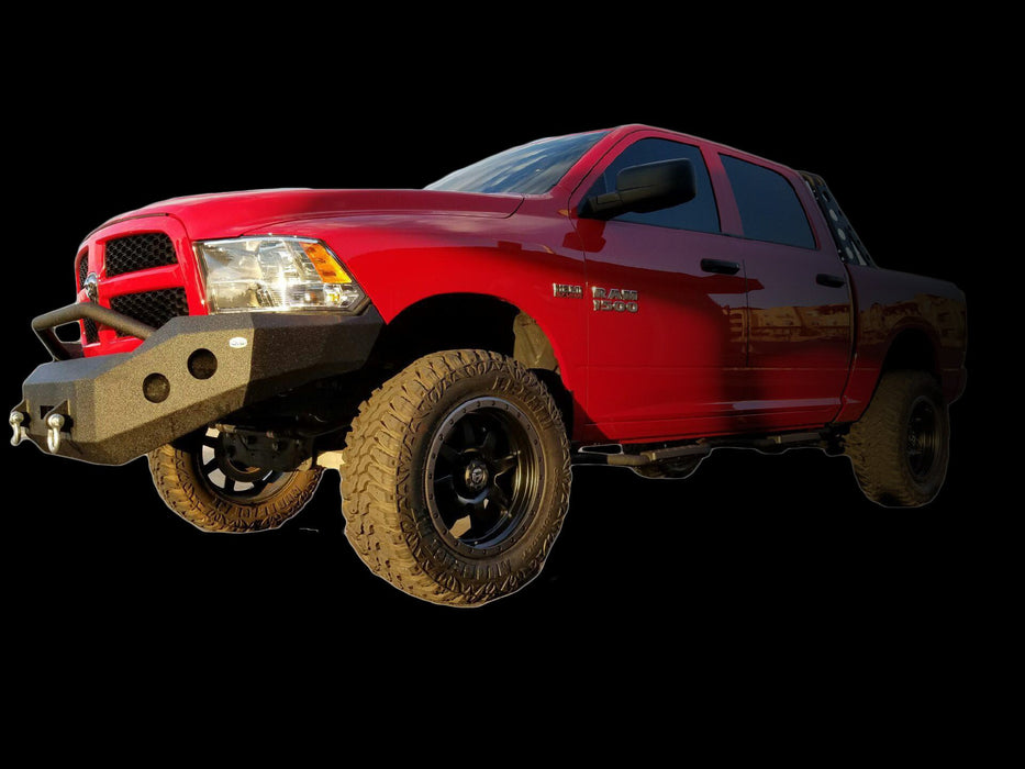 DV8 Offroad FBDR1-01 Ram 1500 Front Bumper Winch Ready 13-15 Dodge Ram 1500 DV8 Offroad - Truck Part Superstore