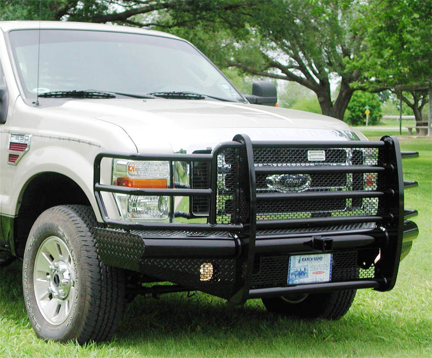 Ranch Hand FBF081BLR Legend Series Front Bumper; Retains Factory Tow Hook And Fog Lights; - Truck Part Superstore