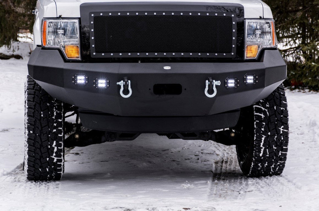 DV8 Offroad FBFF1-02 F-150 Front Bumper Winch Ready 09-14 Ford F-150 DV8 Offroad - Truck Part Superstore