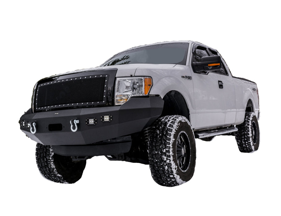 DV8 Offroad FBFF1-02 F-150 Front Bumper Winch Ready 09-14 Ford F-150 DV8 Offroad - Truck Part Superstore