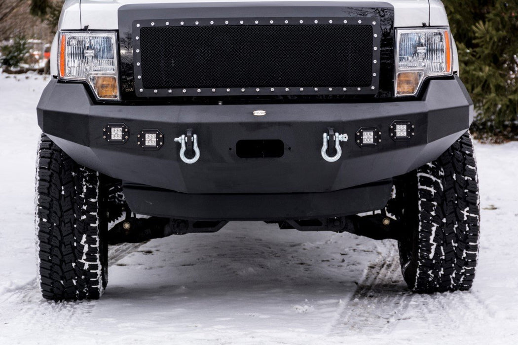 DV8 Offroad FBFF1-02 F-150 Front Bumper Winch Ready 09-14 Ford F-150 DV8 Offroad - Truck Part Superstore