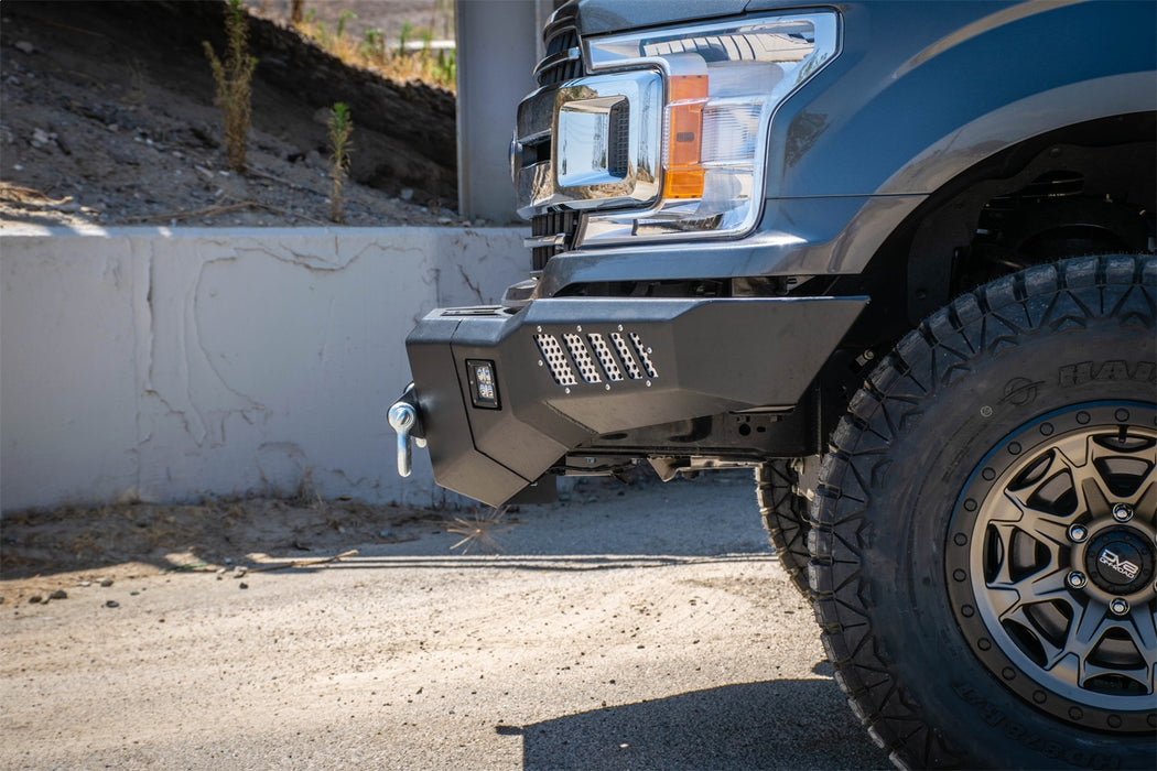 DV8 Offroad FBFF1-08 Ford F-150 Front Bumper with Light Holes 18+ Ford F-150 F DV8 Offroad - Truck Part Superstore
