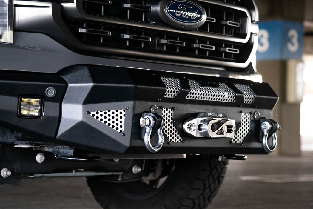 DV8 Offroad FBFF1-10 F-150 Winch Front Bumper For 21-22 Ford F-150 Raptor MTO Series DV8 Offroad - Truck Part Superstore