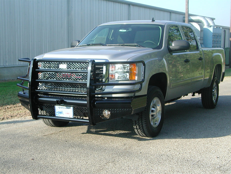 Ranch Hand FBG081BLR Legend Series Front Bumper; Retains Factory Tow Hook And Fog Lights; - Truck Part Superstore