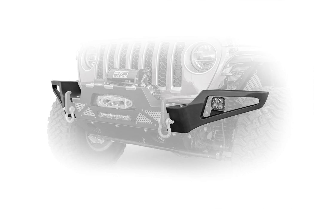 DV8 Offroad FBJL-02W Jeep Front Bumper Modular Wings 18-Present Jeep JL and 20-Present Jeep JT DV8 Offroad - Truck Part Superstore